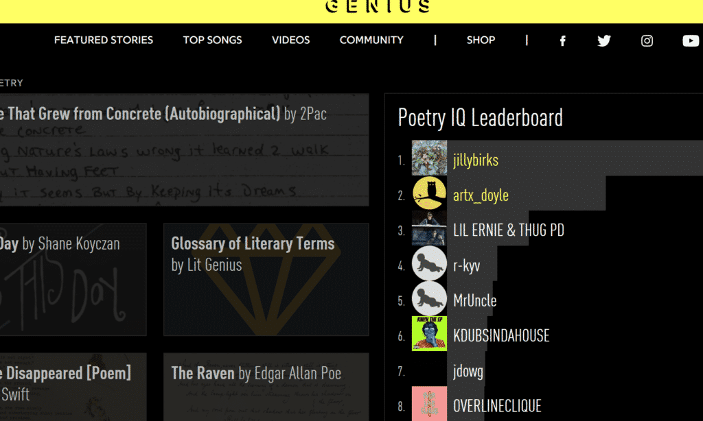 LitGenius provides a forum for poetry experts and students to enjoy