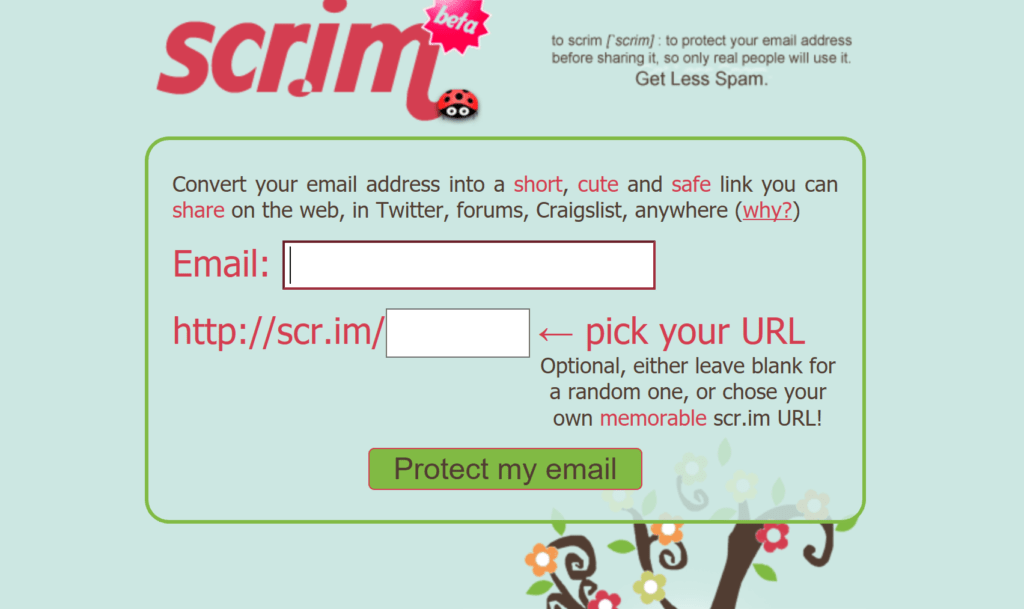 Scr.im Website Used to Enhance Privacy